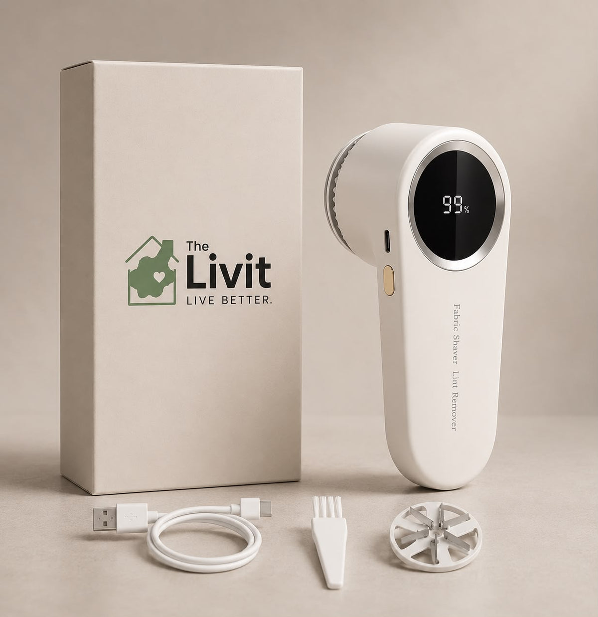 The Livit™ FabricFresh Lint Remover