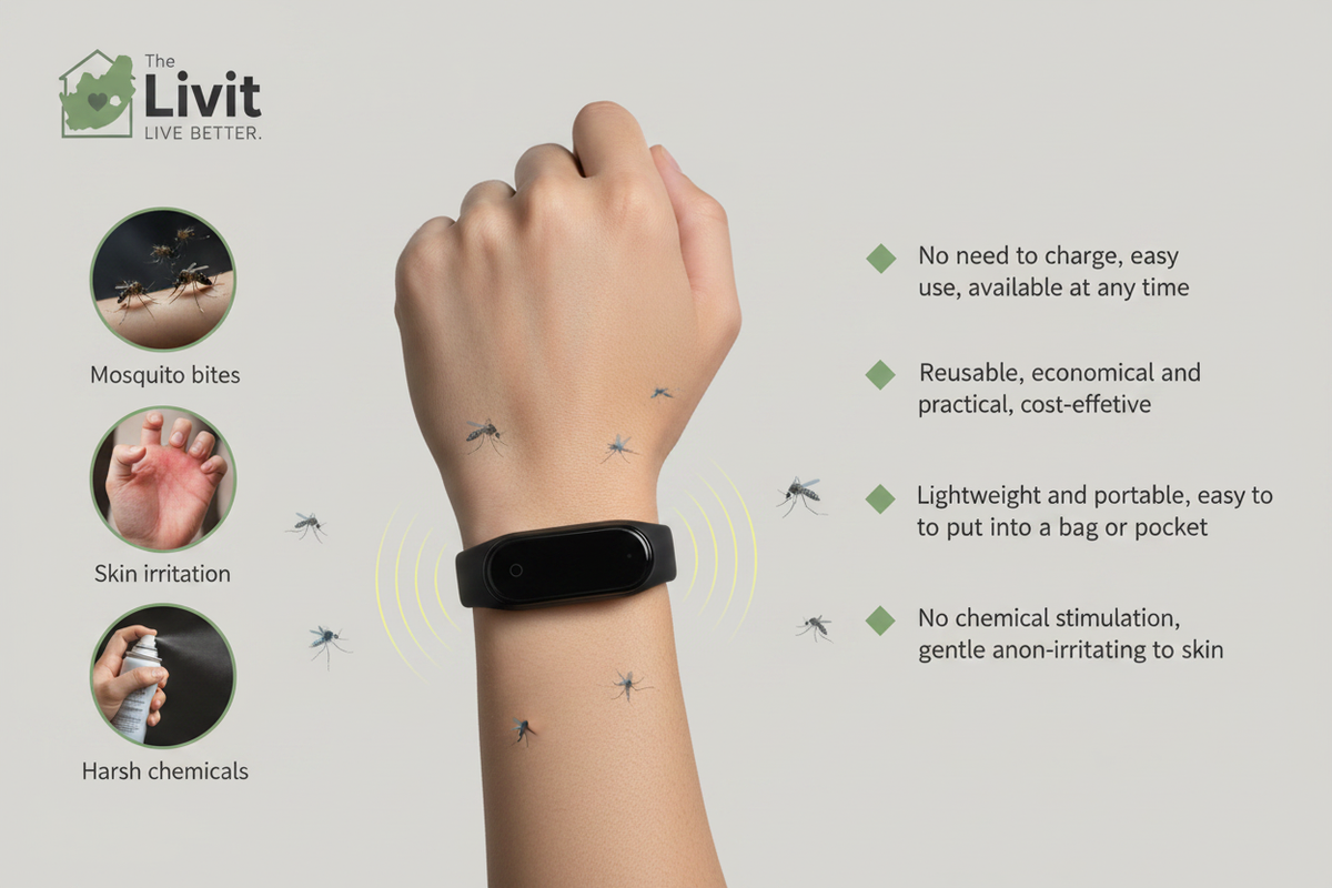 Livit Mosquito Repellent Band – Marketing Image