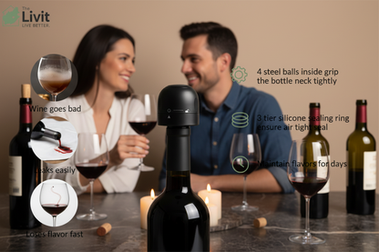 The Livit - Wine Stopper Lifestyle Marketing